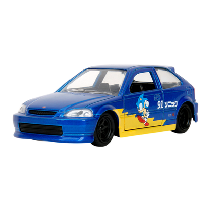 Jada Toys Sonic The Hedgehog 1:32 Honda Civic Type R Diecast Vehicle