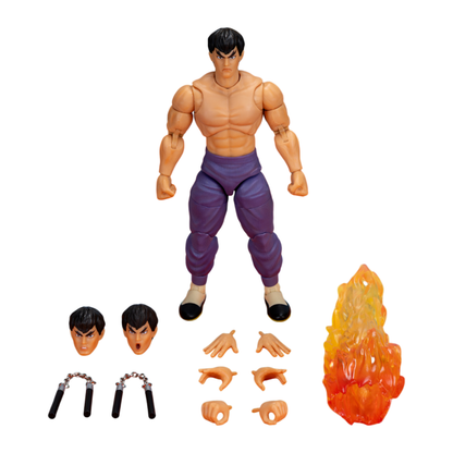 Jada Toys Street Fighter Fei Long (P2) Deluxe 6" Action Figure