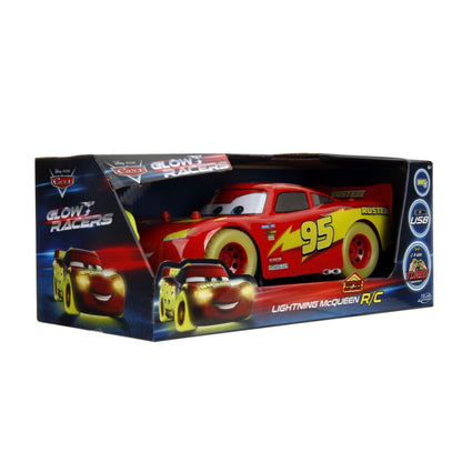 Jada Toys Cars 1:14 Lightning Mcqueen (Glow) Remote Control Car