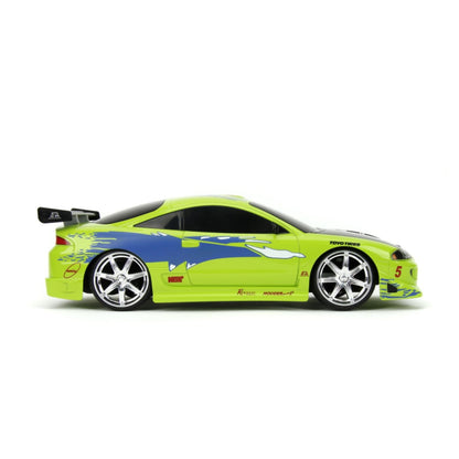 Jada Toys Fast & Furious 1995 Mitsubishi Eclipse 1:16 Scale Remote Control Car