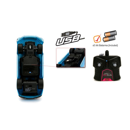 Jada Toys Pink Slips 2020 Ford Shelby GT500 1:16 Scale Remote Control Car