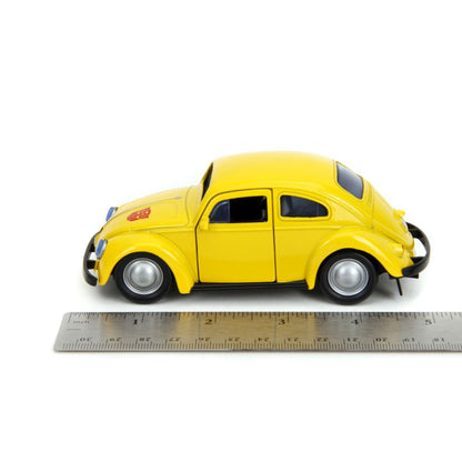 Jada Toys Transformers G1 Bumblebee VW Beetle 1:32 Scale Diecast Vehicle