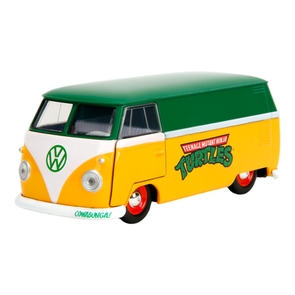 Jada Toys Teenage Mutant Ninja Turtles 1961 Volkswgen Bus 1:32 Scale Diecast Vehicle