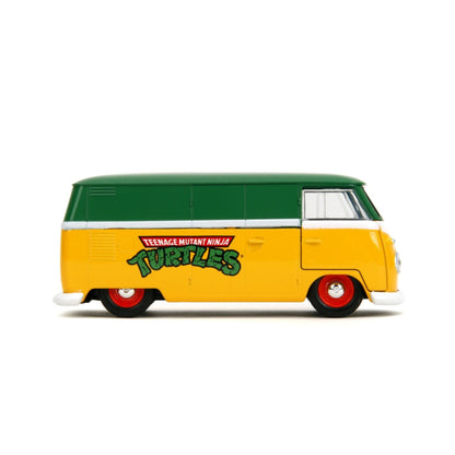 Jada Toys Teenage Mutant Ninja Turtles 1961 Volkswgen Bus 1:32 Scale Diecast Vehicle