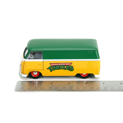 Jada Toys Teenage Mutant Ninja Turtles 1961 Volkswgen Bus 1:32 Scale Diecast Vehicle
