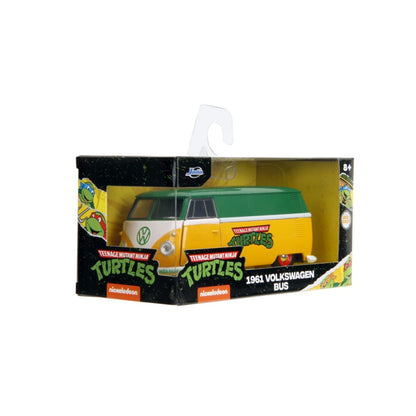 Jada Toys Teenage Mutant Ninja Turtles 1961 Volkswgen Bus 1:32 Scale Diecast Vehicle