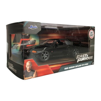 Jada Toys Fast & Furious 1:32 Scale 1989 Nissan Skyline GT R R32 Diecast Vehicle