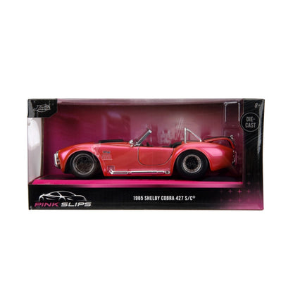 Jada Toys Pink Slips 1965 Shelby Cobra 427 S/C 1:24 Scale Die cast Vehicle