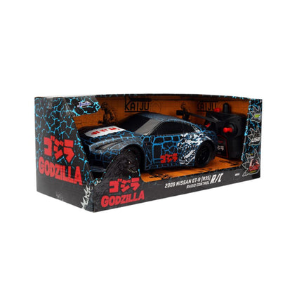 Jada Toys Hollywood Rides Godzilla 2009 Nissan GT R (R35) 1:16 Scale Remote Control Car
