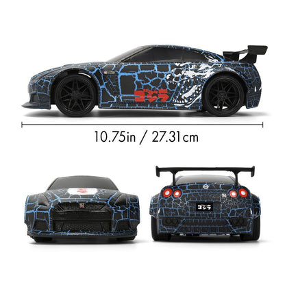 Jada Toys Hollywood Rides Godzilla 2009 Nissan GT R (R35) 1:16 Scale Remote Control Car