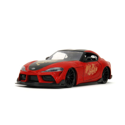 Jada Toys Pink Slips 2020 Toyota Supra (Year Of The Dragon) 1:24 Scale Diecast Vehicle