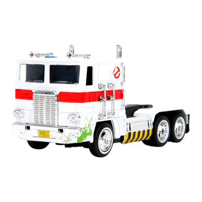 Jada Toys Transformers Optimus Prime x Ecto 1 Mash up 1:32 Scale Diecast Vehicle