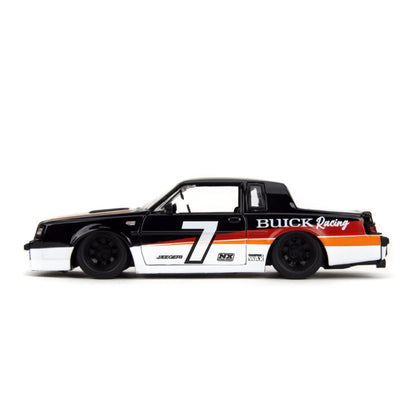 Jada Toys Big Time Muscle 1987 Buik Grand National1:24 Scale Diecast Vehicle