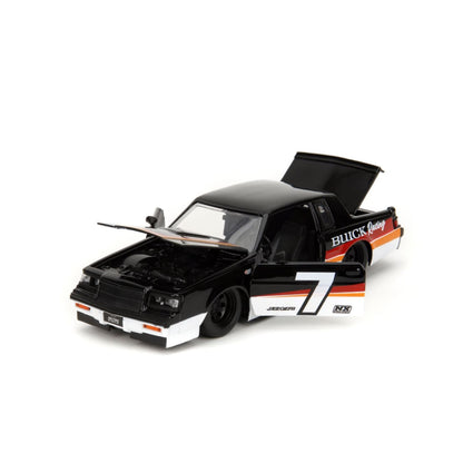 Jada Toys Big Time Muscle 1987 Buik Grand National1:24 Scale Diecast Vehicle