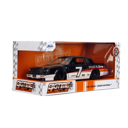 Jada Toys Big Time Muscle 1987 Buik Grand National1:24 Scale Diecast Vehicle