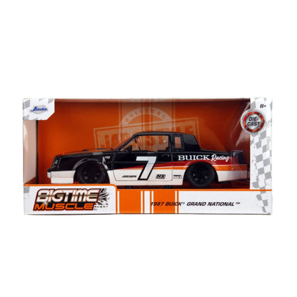 Jada Toys Big Time Muscle 1987 Buik Grand National1:24 Scale Diecast Vehicle