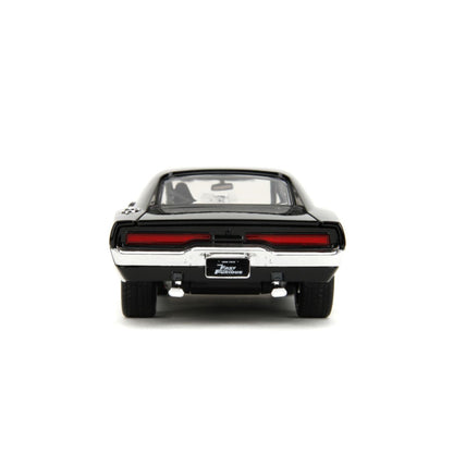 Jada Toys Fast & Furious 1970 Dodge Charger w/Dom Toretto 1:24 Diecast Set