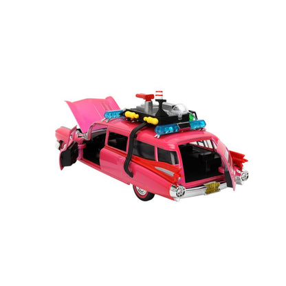 Jada Toys Pink Slips Ghostbusters Ecto 1 (Pink) 1:24 Scale Diecast Vehicle