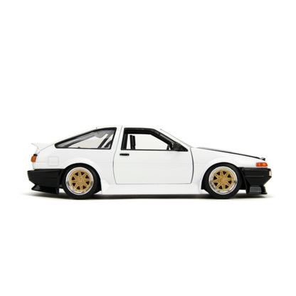 Jada Toys JDM Tuners 1986 Toyota Trueno AE86 1:24 Scale Diecast Vehicle