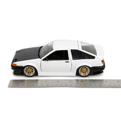 Jada Toys JDM Tuners 1986 Toyota Trueno AE86 1:24 Scale Diecast Vehicle