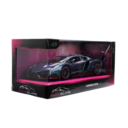 Jada Toys Pink Slips Lamborghini Veneno 1:24 Scale Diecast Vehicle