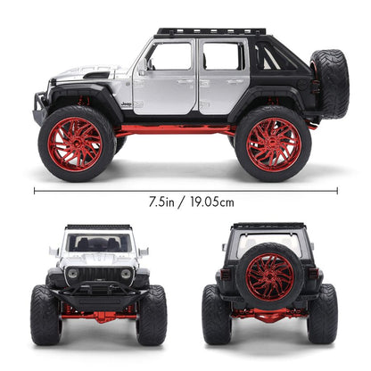 Jada Toys Pink Slips 2023 Jeep Wrangler 1:12 Scale Diecast Vehicle