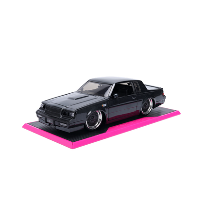 Jada Toys Pink Slips 1987 Buick Grand National (Black) 1:24 Scale Diecast Vehicle