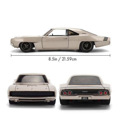 Jada Toys Pink Slips 1968 Dodge Charger Wide Body 1:24 Scale Diecast Vehicle