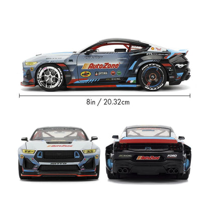 Jada Toys Big Time Muscle James Deane 2024 Ford Mustang RTR Racing 1:24 Scale Diecast Vehicle