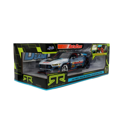 Jada Toys Big Time Muscle James Deane 2024 Ford Mustang RTR Racing 1:24 Scale Diecast Vehicle