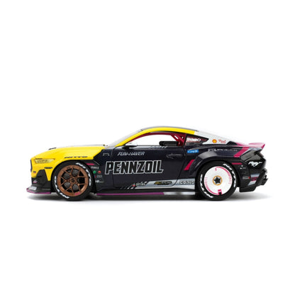 Jada Toys Big Time Muscle Ben Hobson 2024 Ford Mustang RTR Racing 1:24 Scale Diecast Vehicle