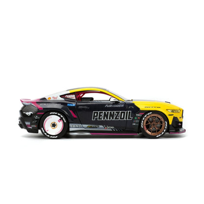 Jada Toys Big Time Muscle Ben Hobson 2024 Ford Mustang RTR Racing 1:24 Scale Diecast Vehicle