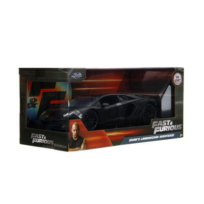 Jada Toys Fast & Furious Shaw's Lamborghini Aventador 1:24 Scale Diecast