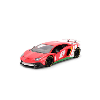 Jada Toys Sonic the Hedgehog Lamborghini Aventador SV 1:24 Scale Diecast Vehicle (with Figure)