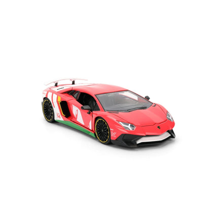 Jada Toys Sonic the Hedgehog Lamborghini Aventador SV 1:24 Scale Diecast Vehicle (with Figure)