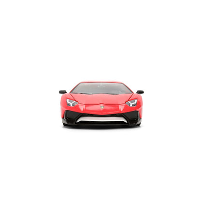 Jada Toys Sonic the Hedgehog Lamborghini Aventador SV 1:24 Scale Diecast Vehicle (with Figure)