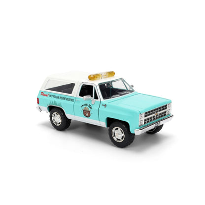 Jada Toys Smokey Bear 1980 Chevrolet Blazer 1:24 Scale Diecast Vehicle (with Figure)