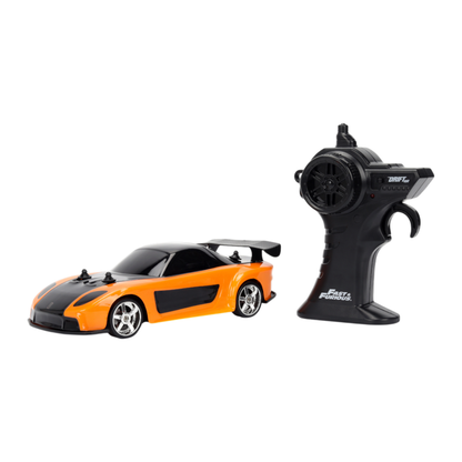 Jada Toys Fast & Furious Mazda Rx 7 DRIFT 1:24 Remote Control Car