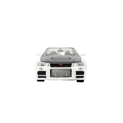 Jada Toys JDM Tuners 2002 Nissan Skyline GTR R34 1:24 Scale Diecast Vehicle