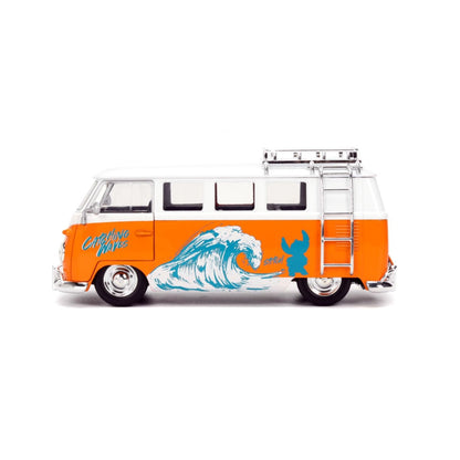 Jada Toys Lilo & Stitch VW Bus 1:24 Scale Diecast Vehicle with Figure