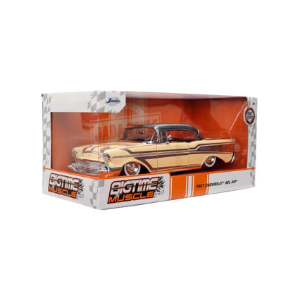 Jada Toys Big Time Muscle 1957 Chevy Bel Air 1:24 Scale Diecast Vehicle