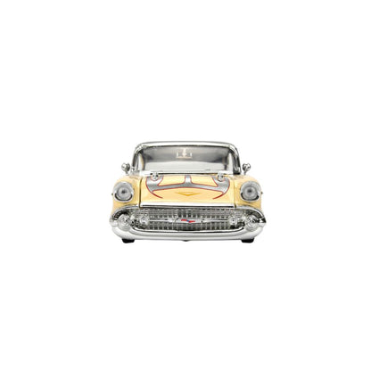 Jada Toys Big Time Muscle 1957 Chevy Bel Air 1:24 Scale Diecast Vehicle