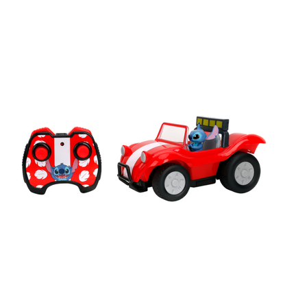 Jada Toys Lilo & Stitch Stitch in Red Buggy 1:24 Scale Remote Control Car