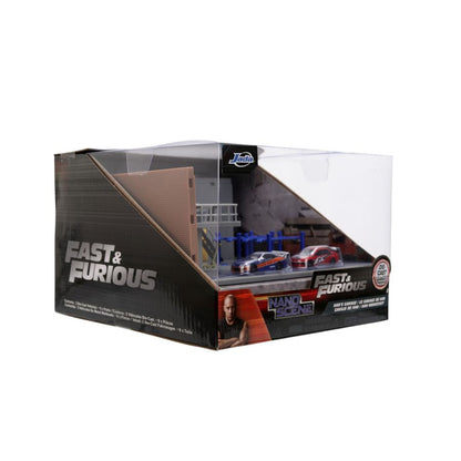 Jada Toys Fast & Furious Han's Garage Nano Scene
