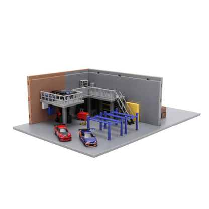 Jada Toys Fast & Furious Han's Garage Nano Scene
