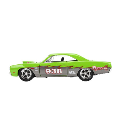 Jada Toys Big Time Muscle 1970 Plymouth Road Runner 1:24 Scale Diecast Vehicle