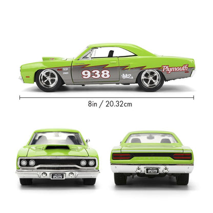 Jada Toys Big Time Muscle 1970 Plymouth Road Runner 1:24 Scale Diecast Vehicle