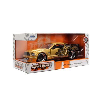 Jada Toys Big Time Muscle 2008 Ford Mustang GT500KR 1:24 Scale Diecast Vehicle