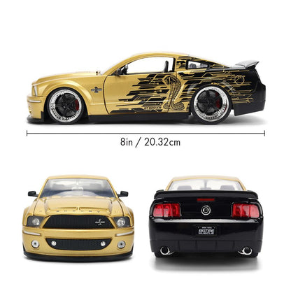 Jada Toys Big Time Muscle 2008 Ford Mustang GT500KR 1:24 Scale Diecast Vehicle