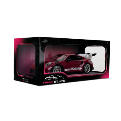 Jada Toys Pink Slips Porsche GT3 RS 1:18 Scale Diecast Vehicle